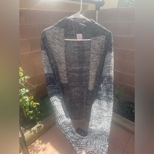 Color Block Knit Cardigan